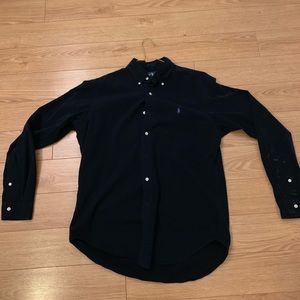 Black polo casual shirt - Classic Fit